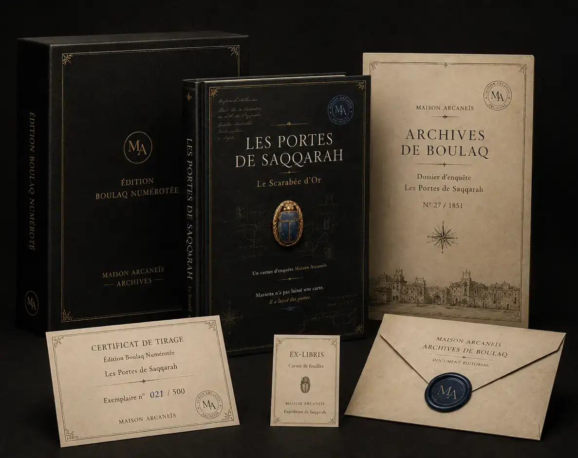 Édition Fondatrice L’Expédition 1851 Maison Arcaneïs, édition fondatrice numérotée et signée